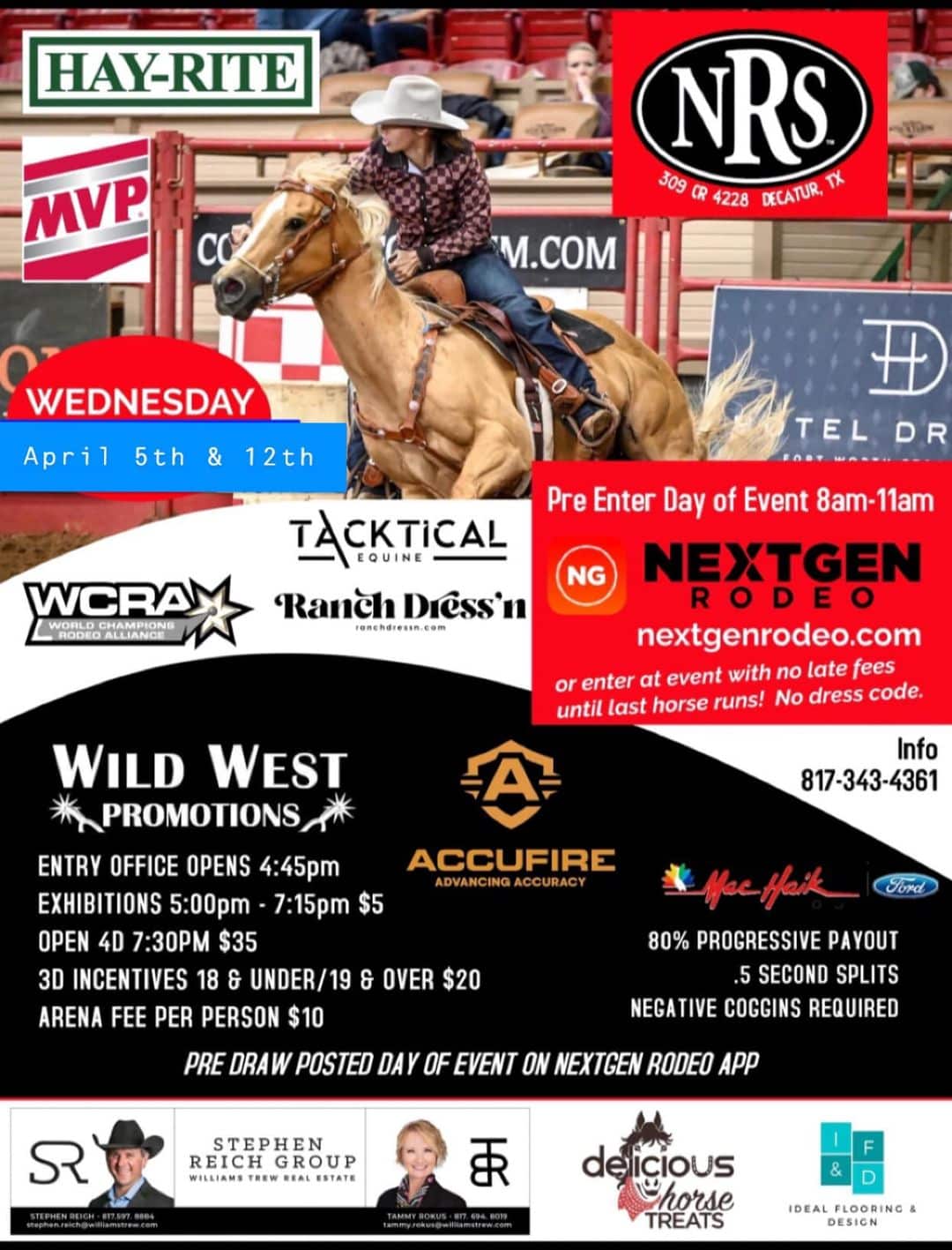 Open 4D Barrel Race/Exhibitions - Visit Decatur Texas